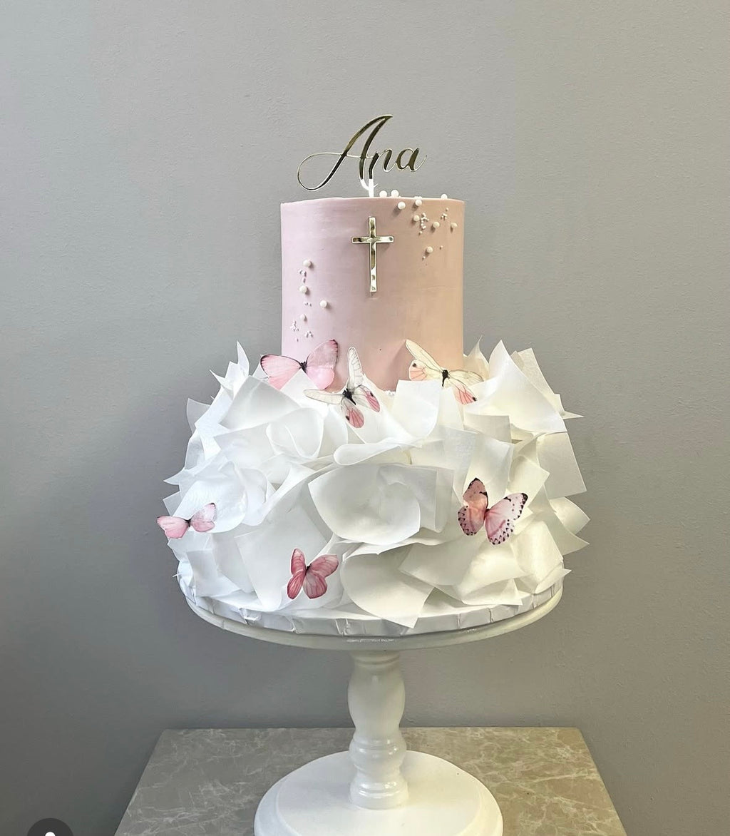 Personalizirano ime za tortu – pleksiglas (akril) toper