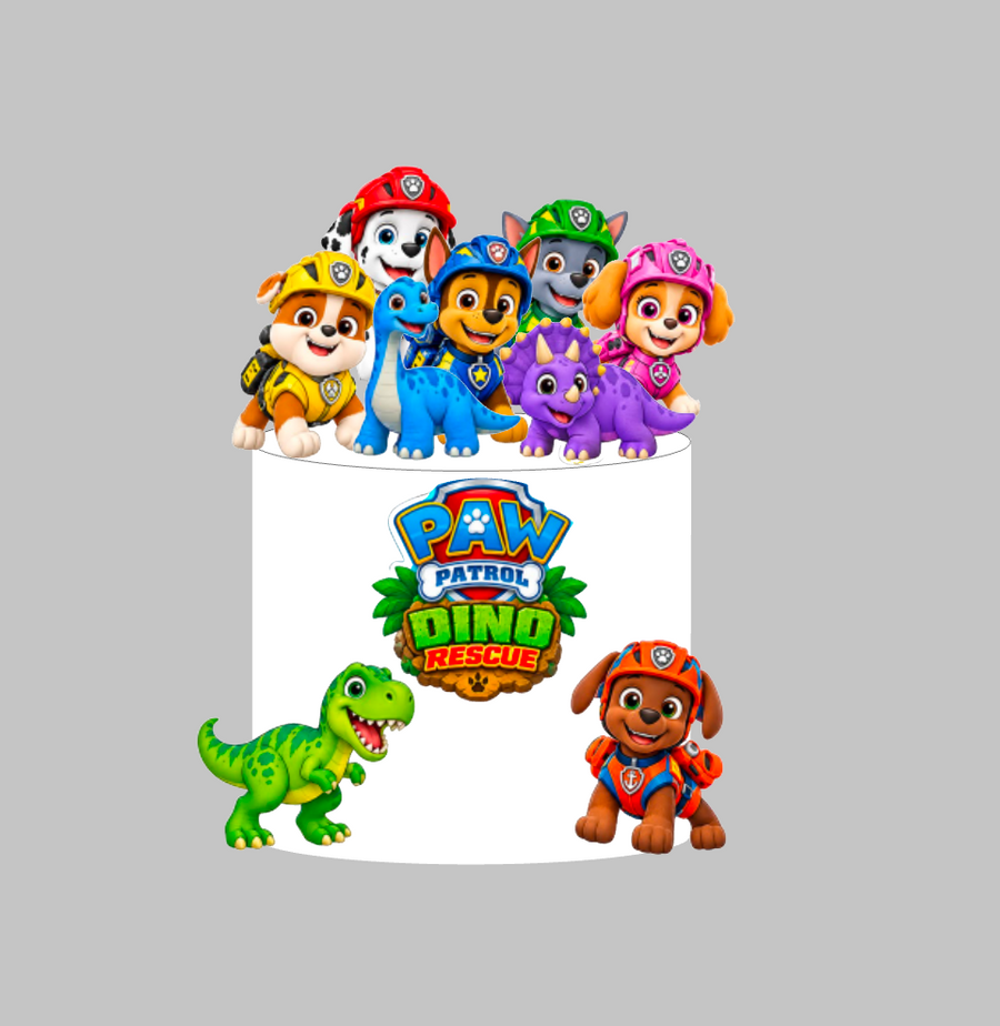 Paw Patrol Dino Rescue set topera za tortu, psi Paw Patrola i dinosauri – set 5
