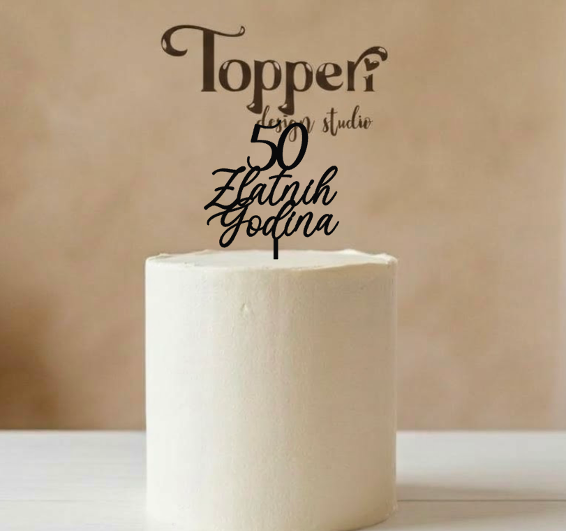 Toper za 50. godišnjicu vjenčanja – 50 zlatnih godina