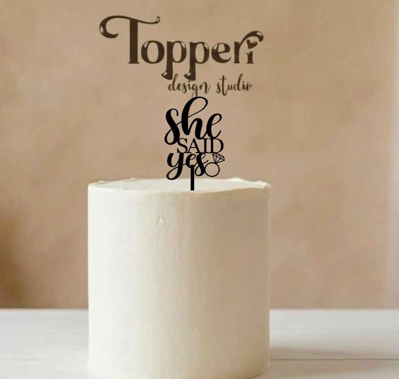 Toper za djevojačku večer – She Said Yes s prstenom