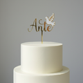 Cake Topper on Elegant Cake