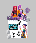 K-Pop Demon Hunters Topper Set za Tortu – Personalizirani