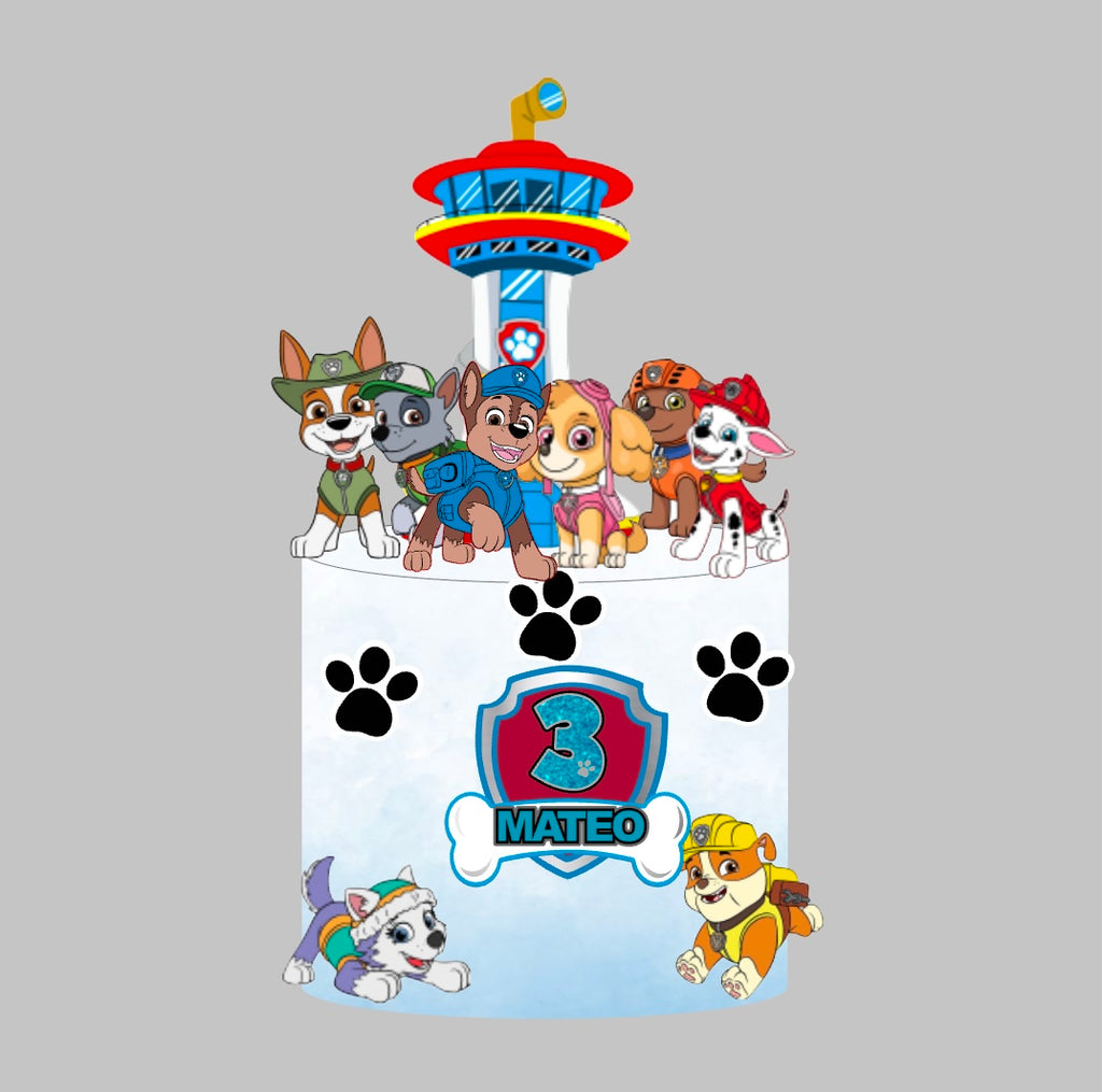 Paw Patrol toranj topper za tortu