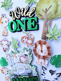 Safari životinje Wild One set topera za tortu
