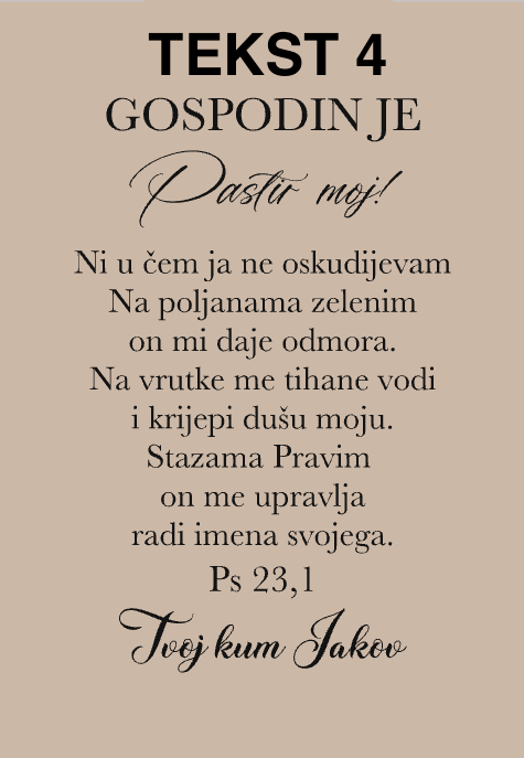 Personalizirana drvena čestitka-Trajna uspomena