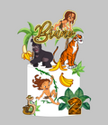 Tarzan Jungle Topper Set za Tortu – Personalizirani