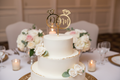 Wedding cake topper as main focus